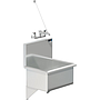 SERVICE SINK 22 X 16 W / WALL SERVICE FAUCET 
